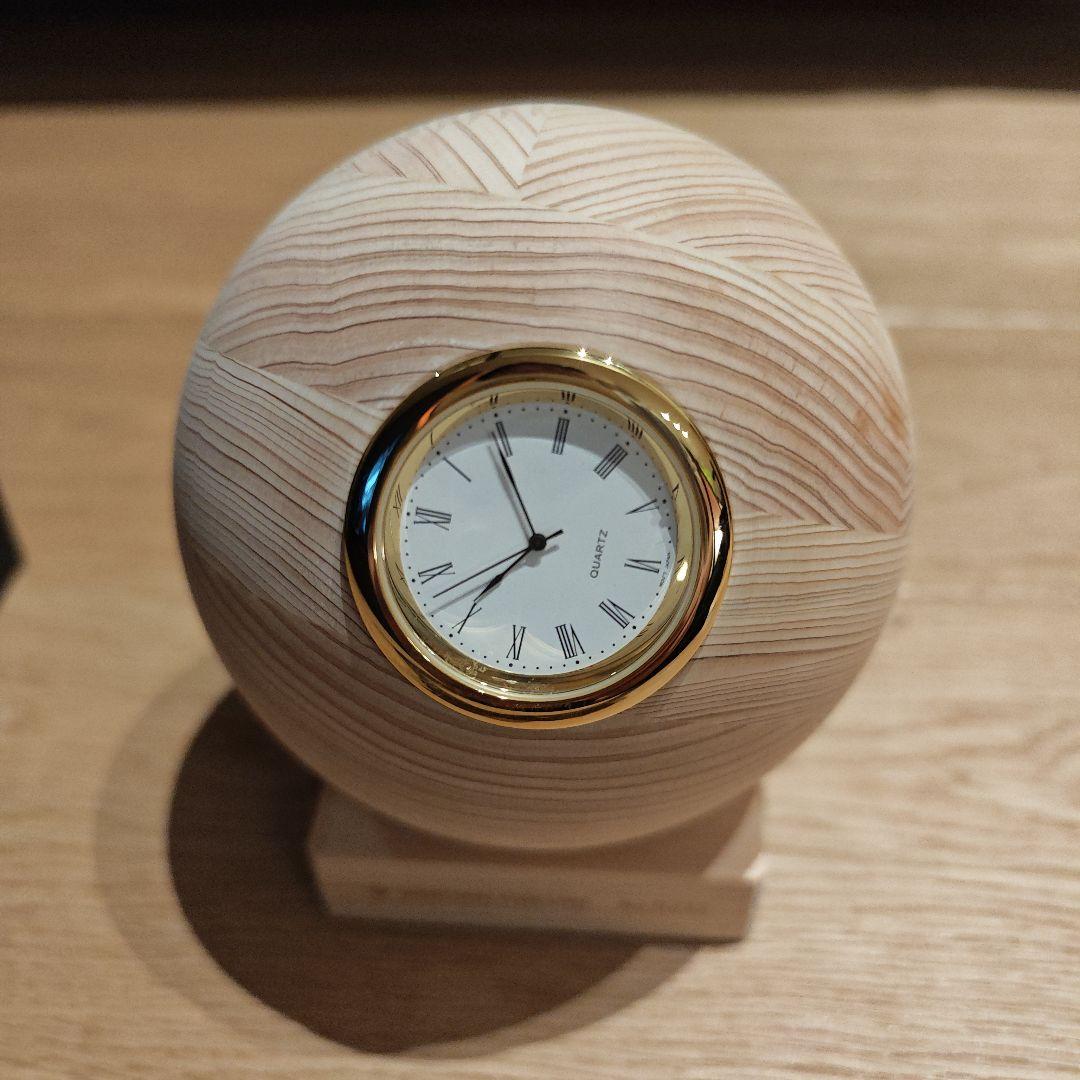 【新品】住友林業限定 HACOO 球形 置時計【外箱付】