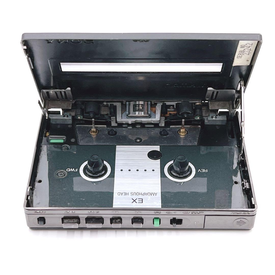 【良品・動作品】 SONY WM-150 カセットウォークマン　ブラック