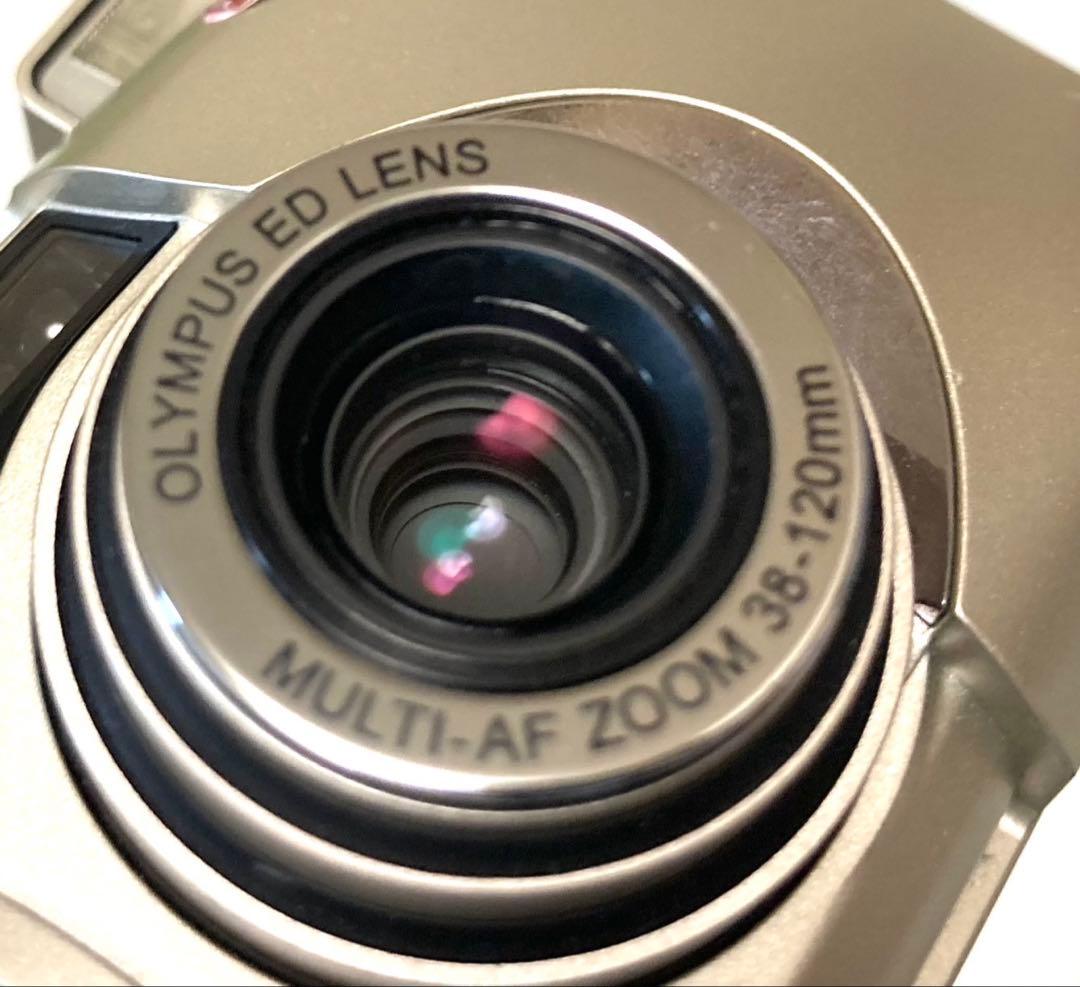 【完動品 美品】OLYMPUS μ【mju:】-Ⅲ 120 動作確認済