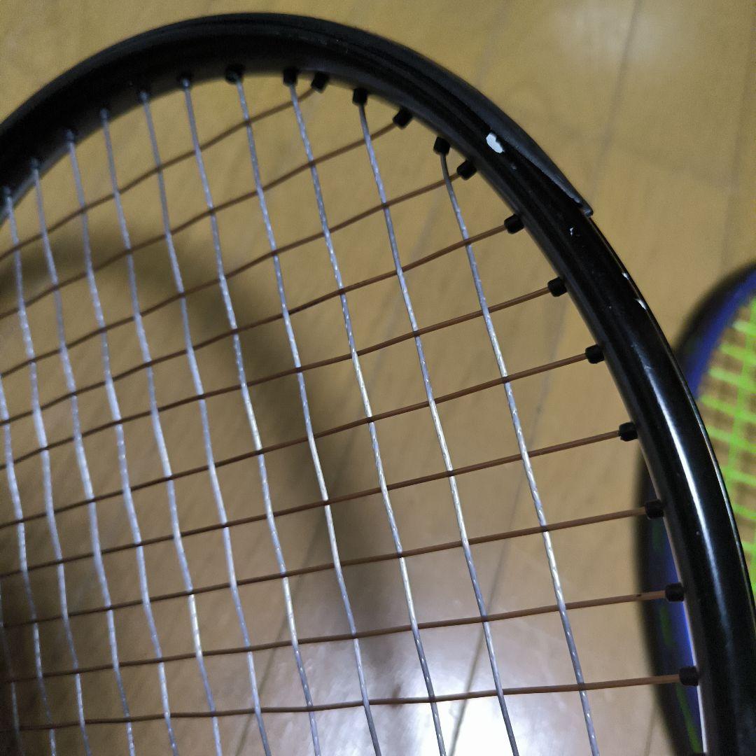 ミニテニス　ラケット 黒と青 2本セット