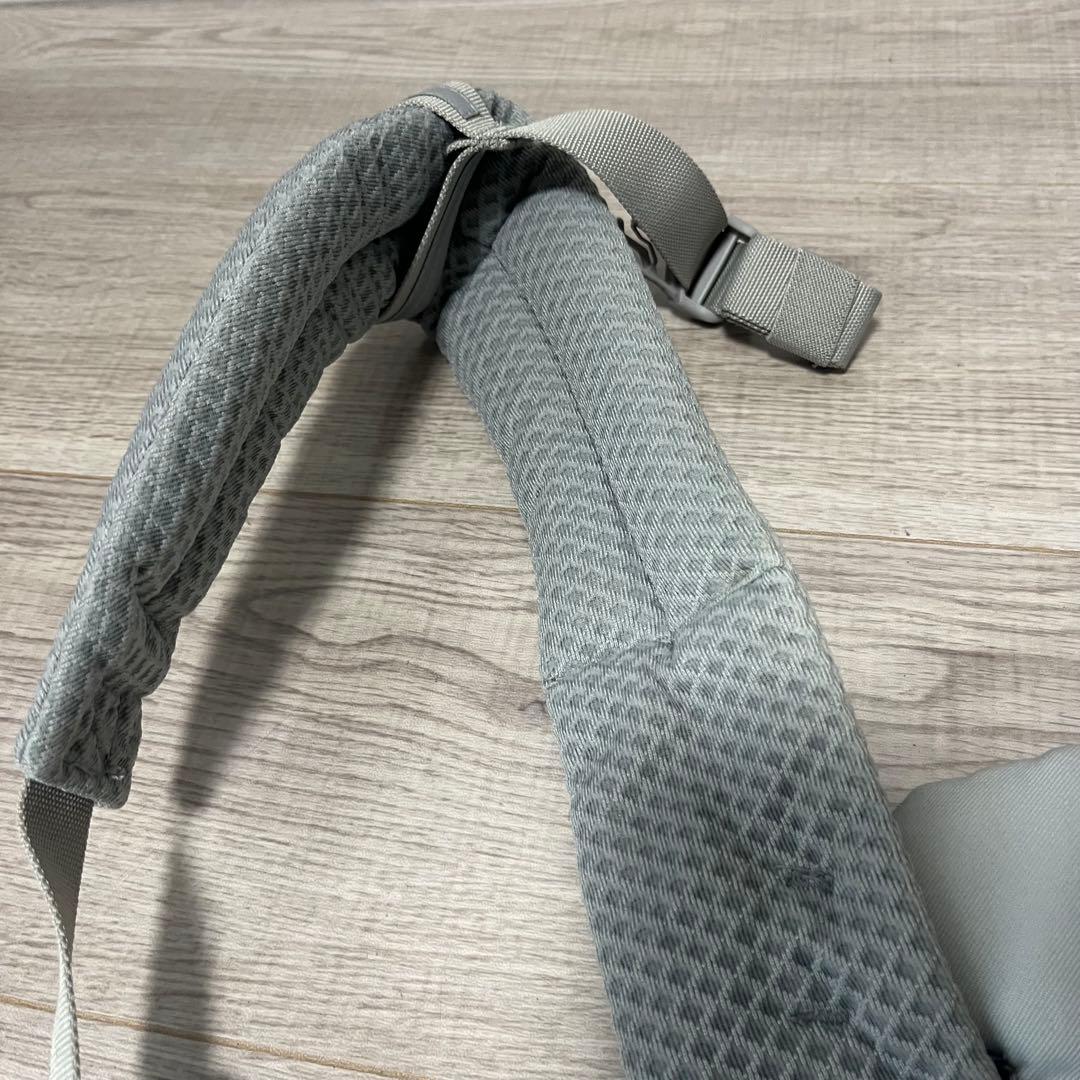 【美品】エルゴベビー　オムニブリーズ　抱っこ紐　パールグレー