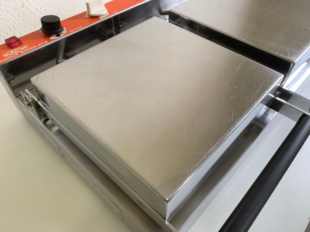 サンテック ワッフルベーカー プレート直径 175mm ST-2 業務用