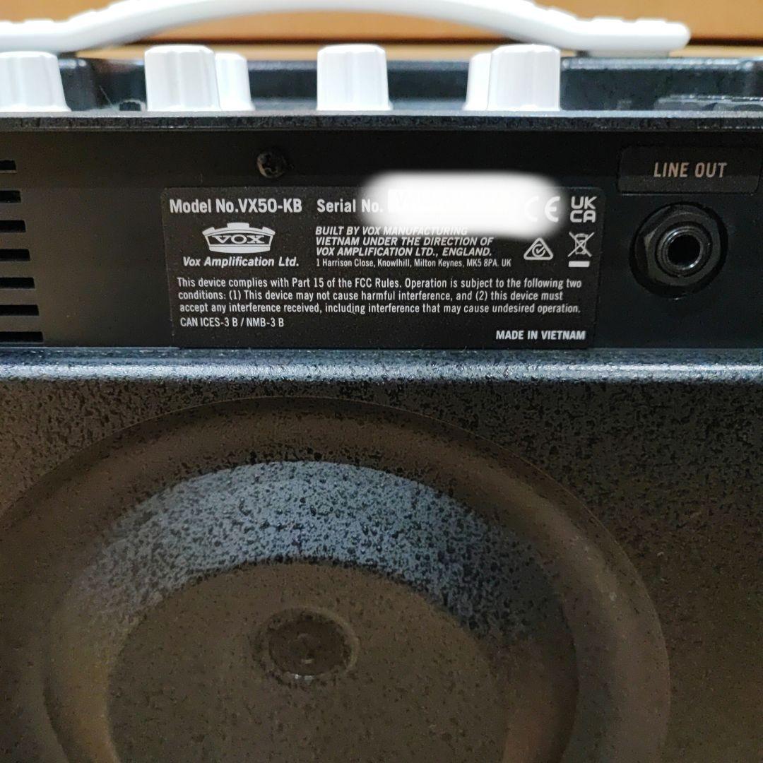 【美品】VOX VX50-KB キーボードアンプ Nutube搭載 50W