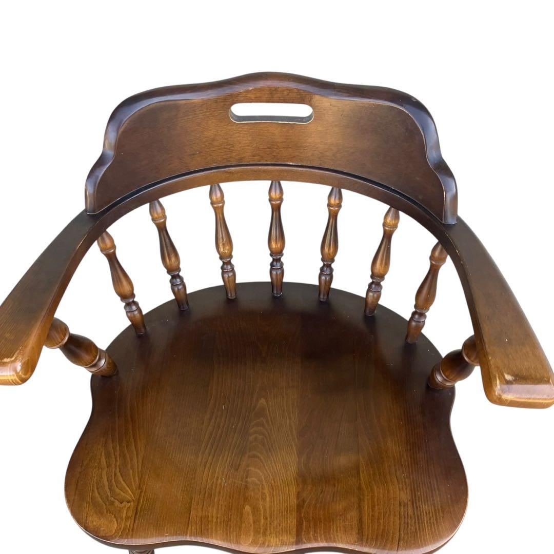 キツツキ 飛騨産業 HIDA キャプテンチェア ダイニングチェア 一脚