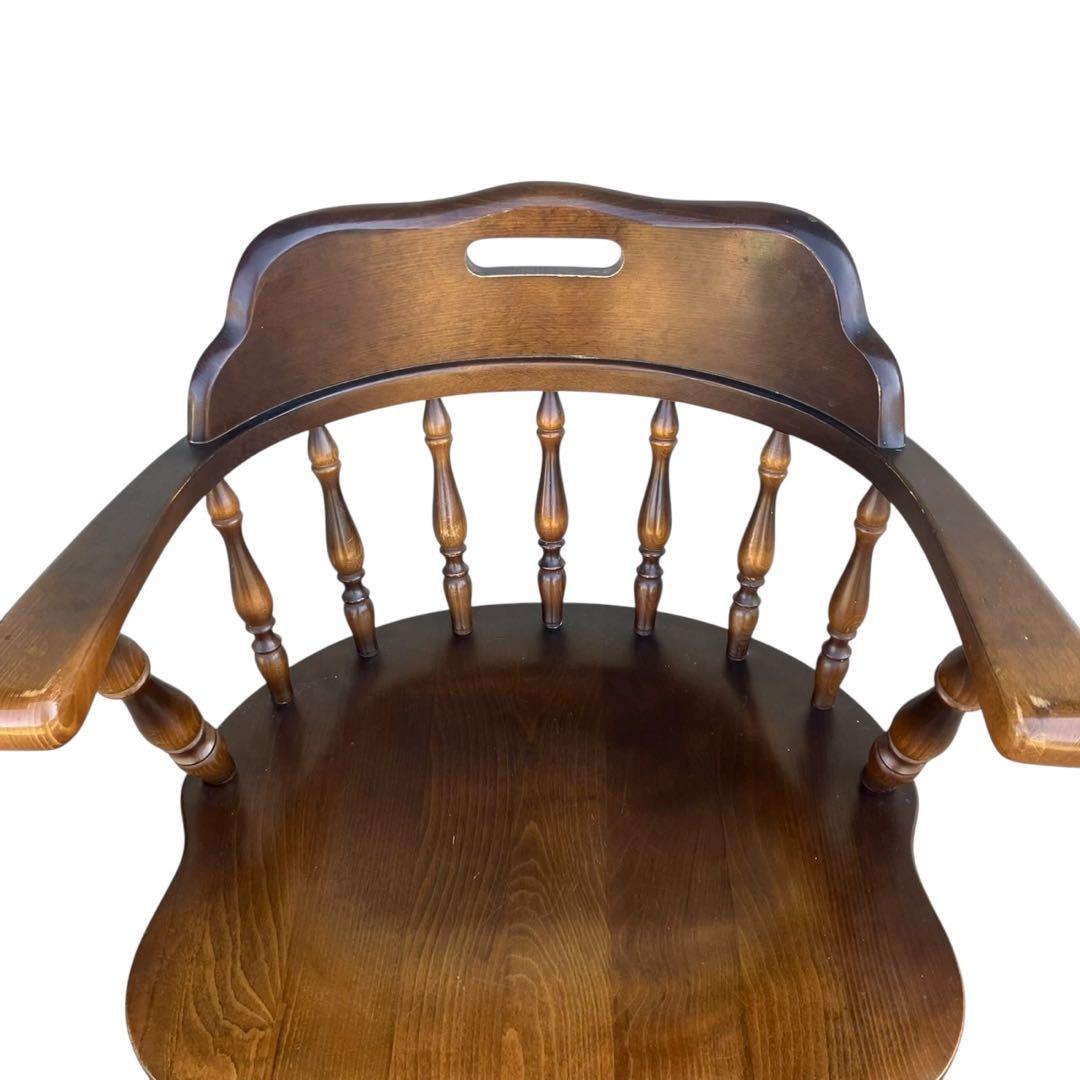 キツツキ 飛騨産業 HIDA キャプテンチェア ダイニングチェア 一脚