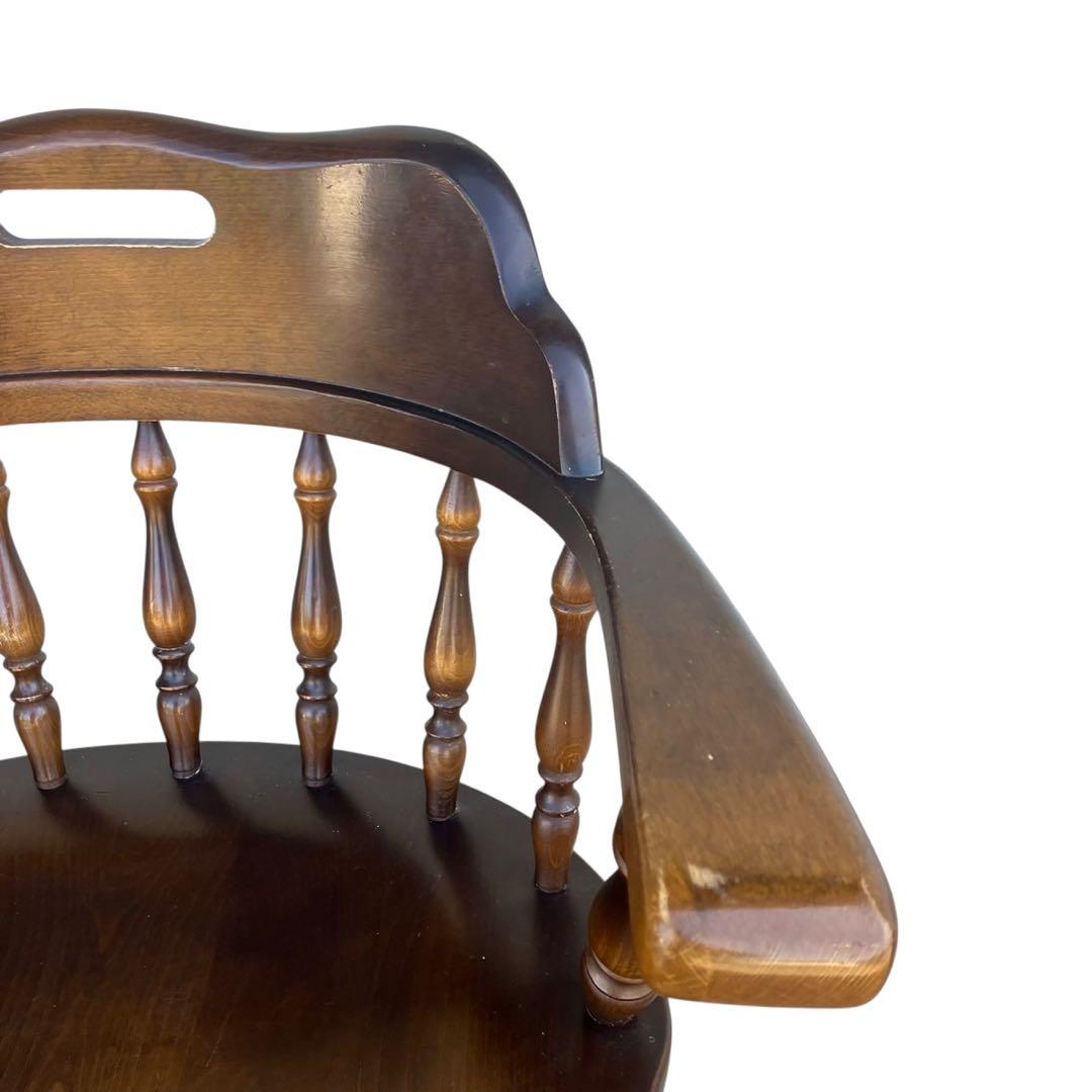 キツツキ 飛騨産業 HIDA キャプテンチェア ダイニングチェア 一脚