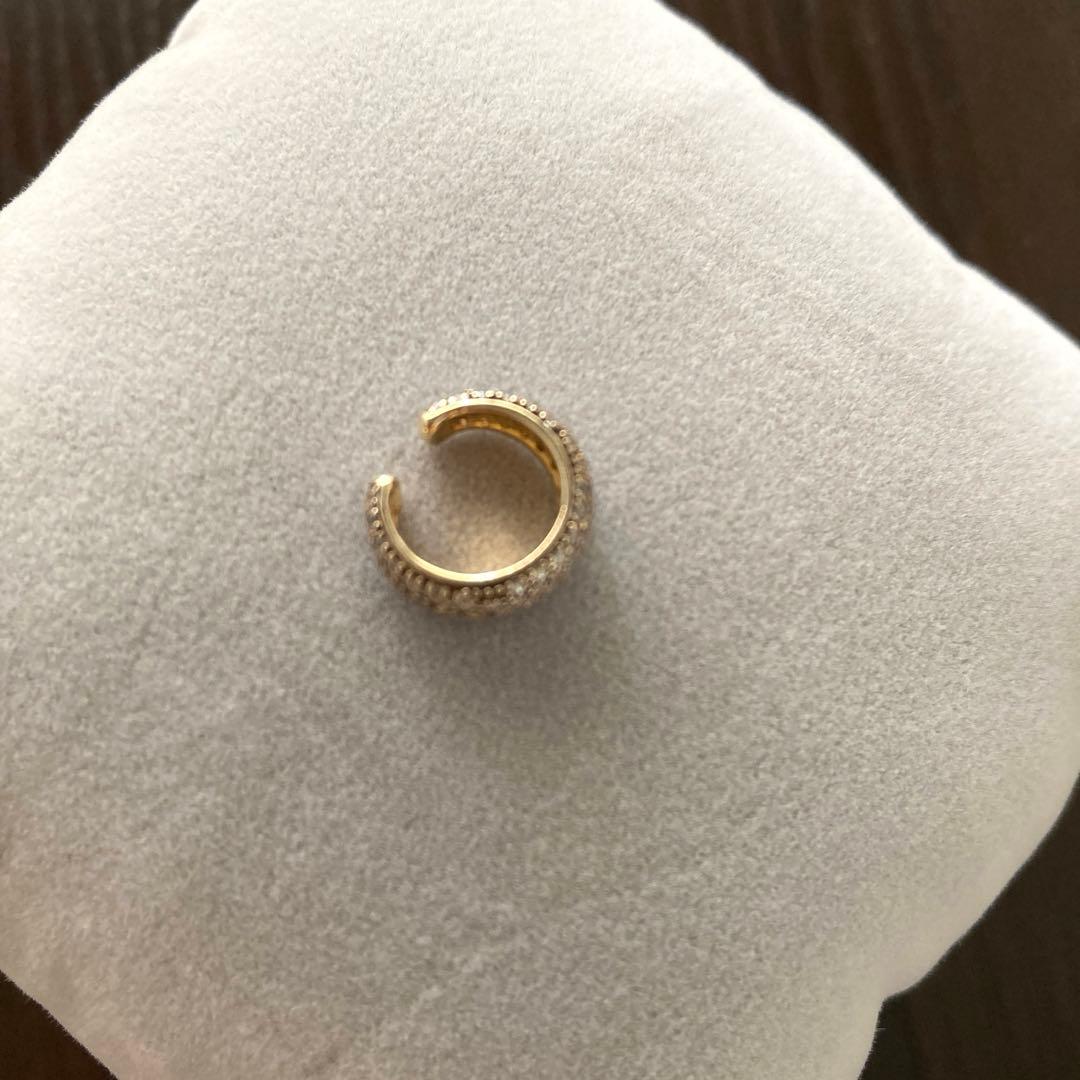 ☆試着のみ☆ 付属品あり　TOM WOOD EAR CUFF ジルコニア