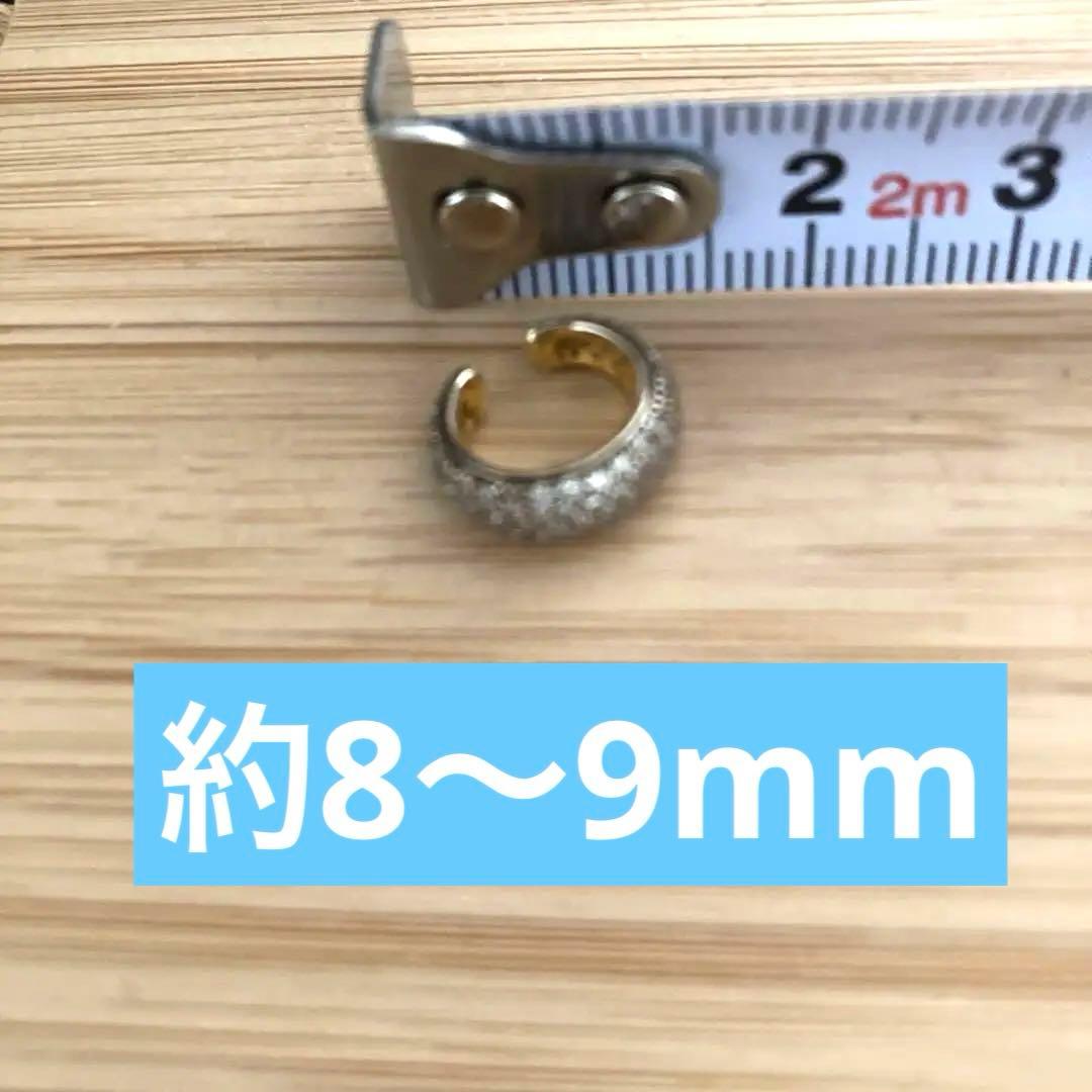 ☆試着のみ☆ 付属品あり　TOM WOOD EAR CUFF ジルコニア