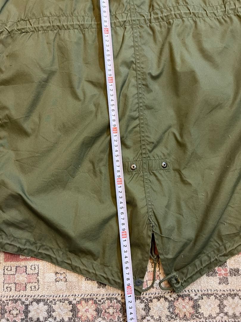 スペシャルビンテージ 70s M-65 XS アルミジップ コヨーテファー