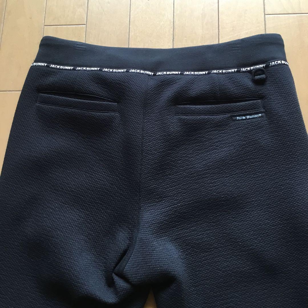 JACK BUNNY ブラック ジョガーパンツ