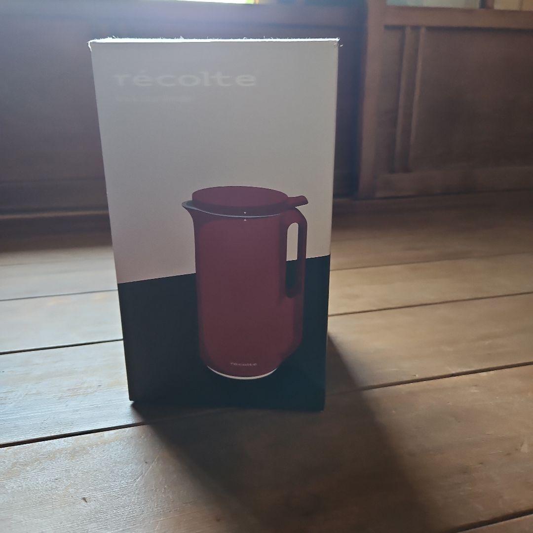 récolte スープジャー レッド