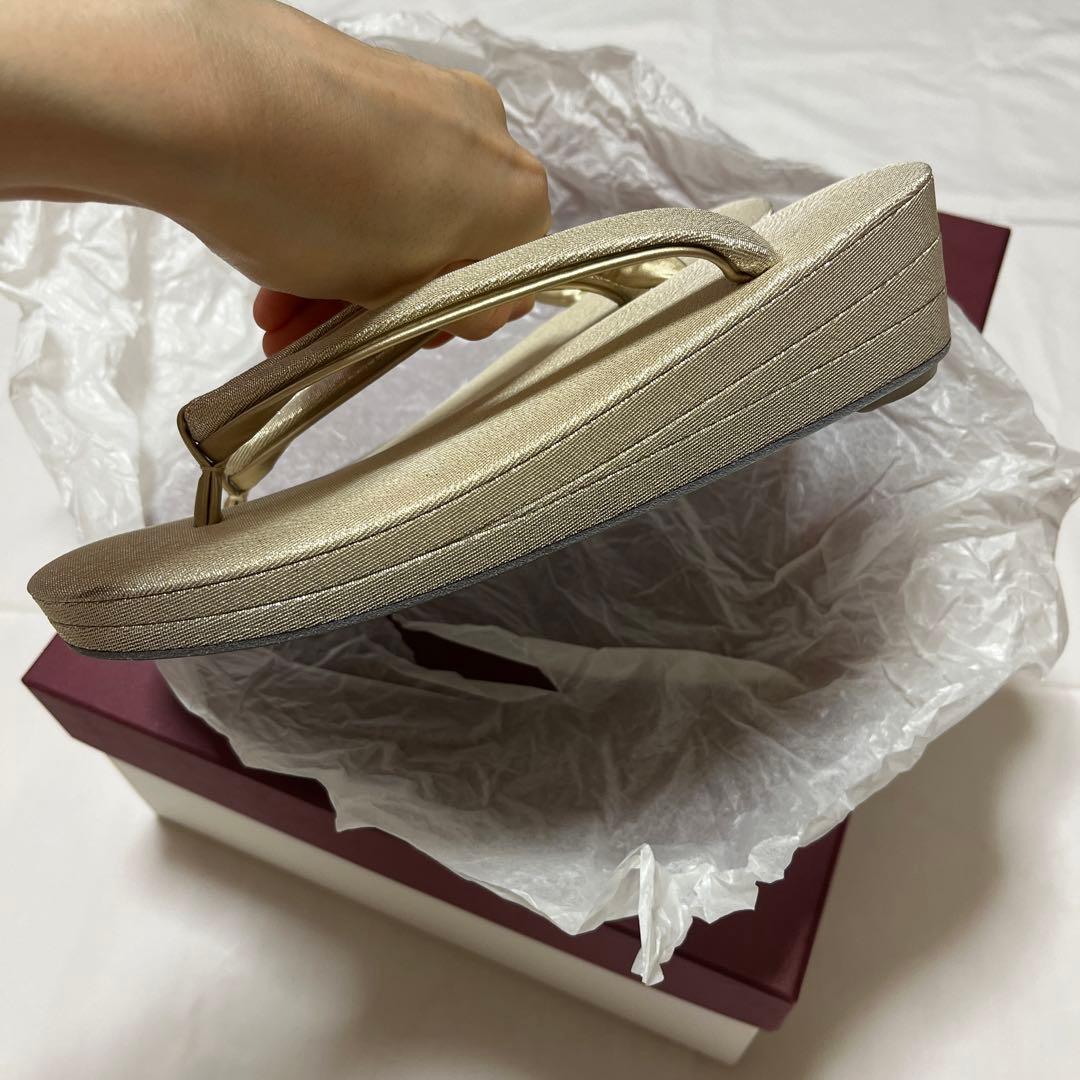 【最終値下げ】草履と和装用バッグのセット 伊と忠