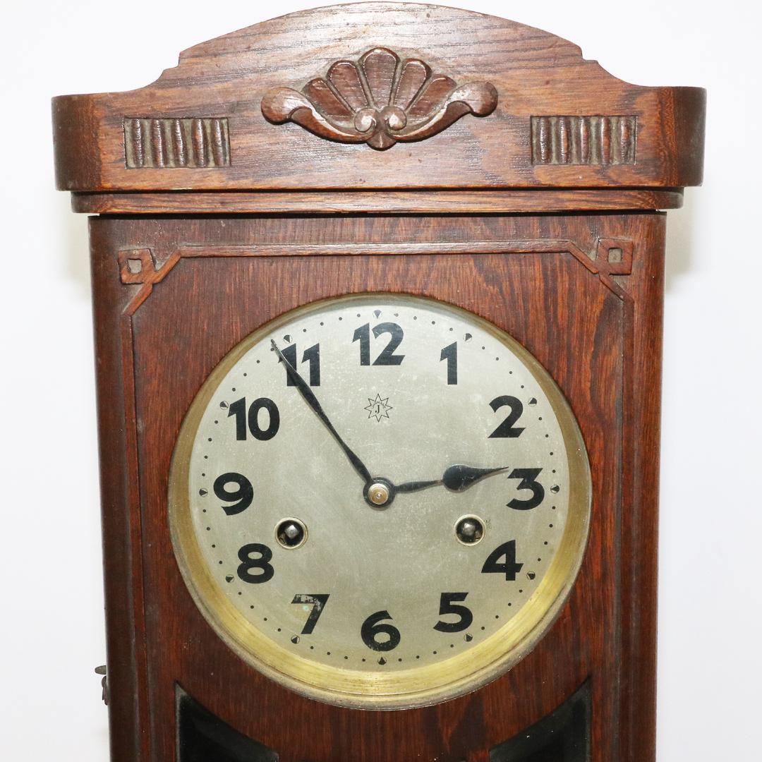 ドイツ製 JUNGHANS ユンハンス 柱時計 手巻