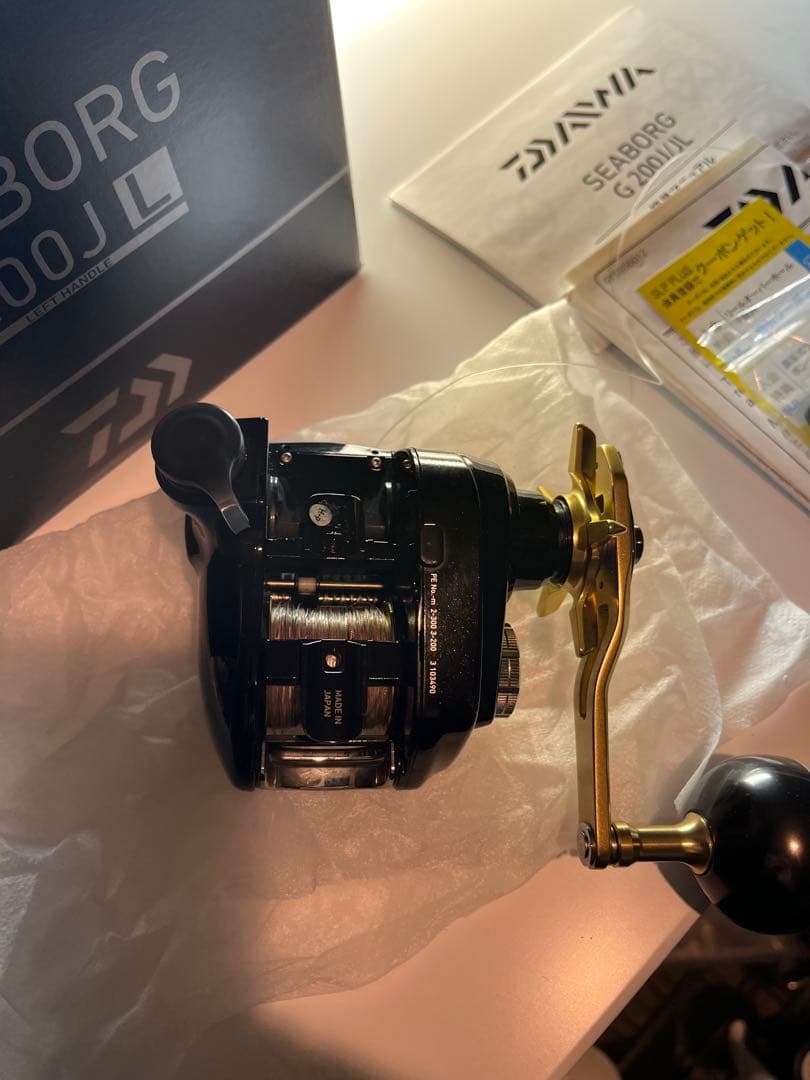 Daiwa SEABORG G200J L 電動リール　ダイワ　左巻き