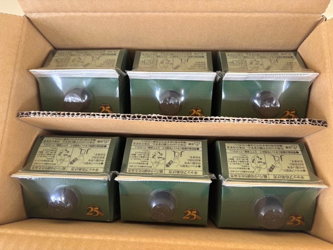 黒霧島 25度 1.8L パック 6本セット 霧島酒造 本格芋焼酎