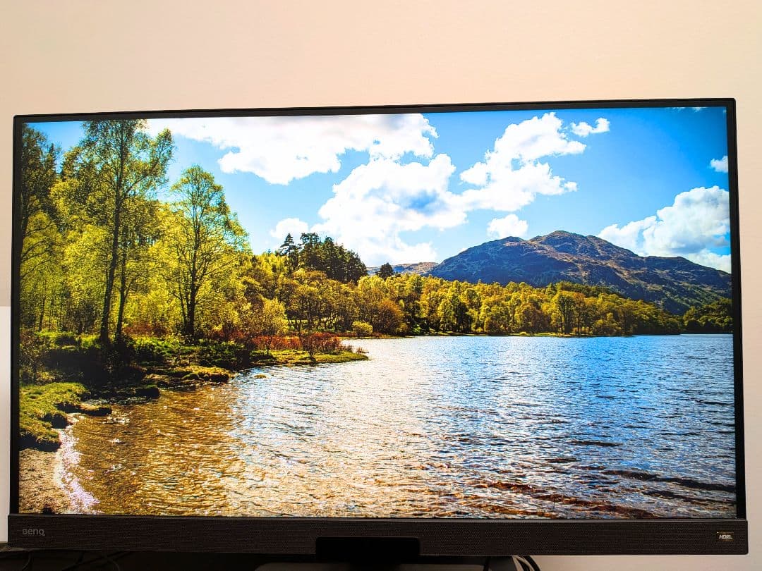 【美品】BenQ 32インチ 4K モニター EW3280U リモコン付き