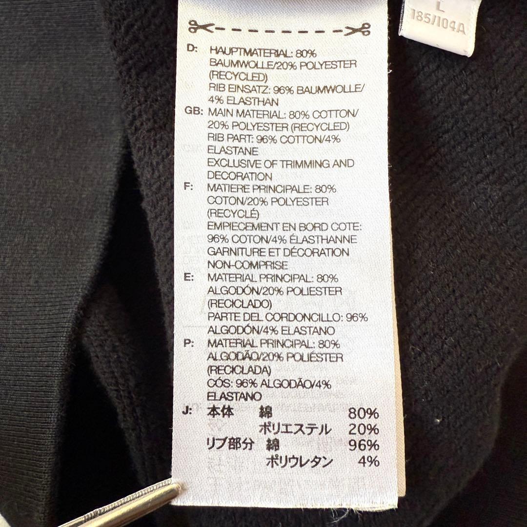 【超人気✨】Y-3 ワイスリー 背面ビッグロゴ スウェット 黒 近年モデル L