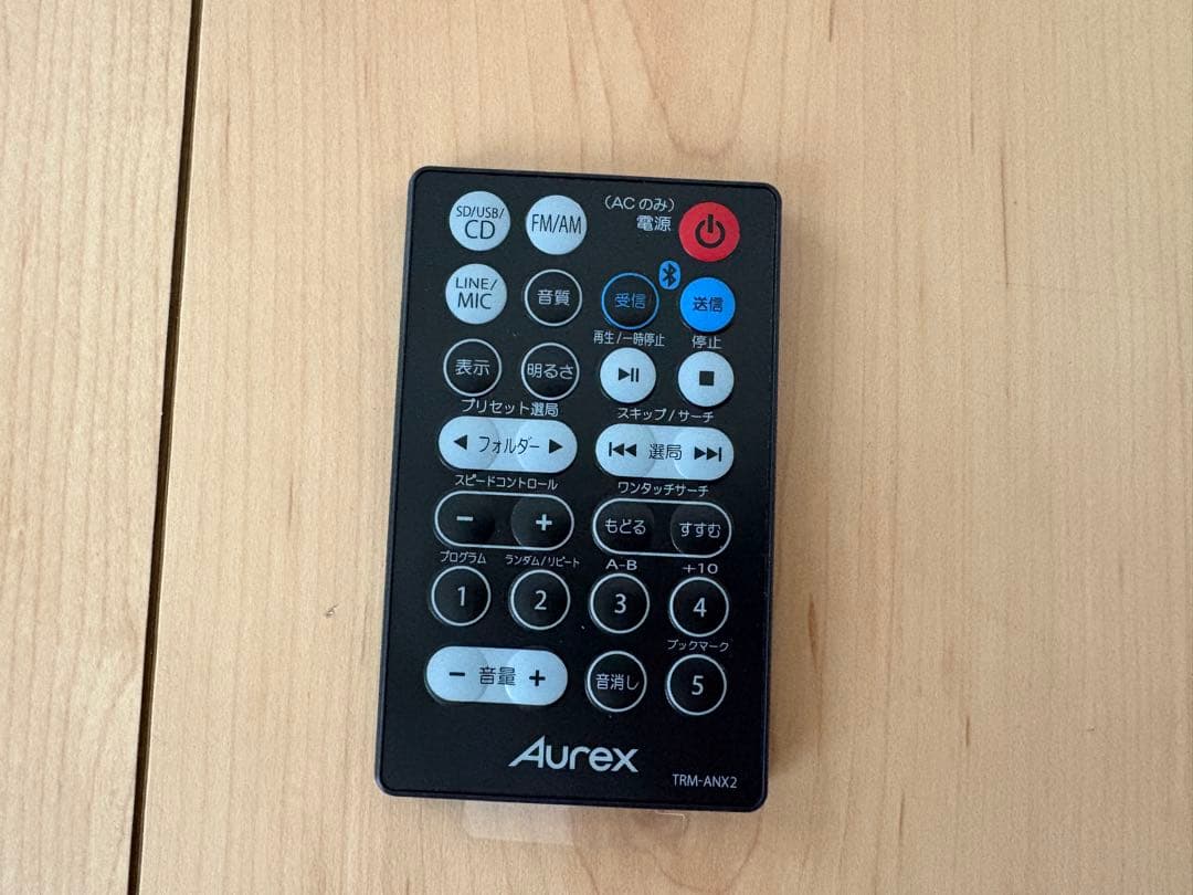 ✳︎値下げしました✳︎東芝CDラジオ Aurex TY-ANX2 Bluetooth