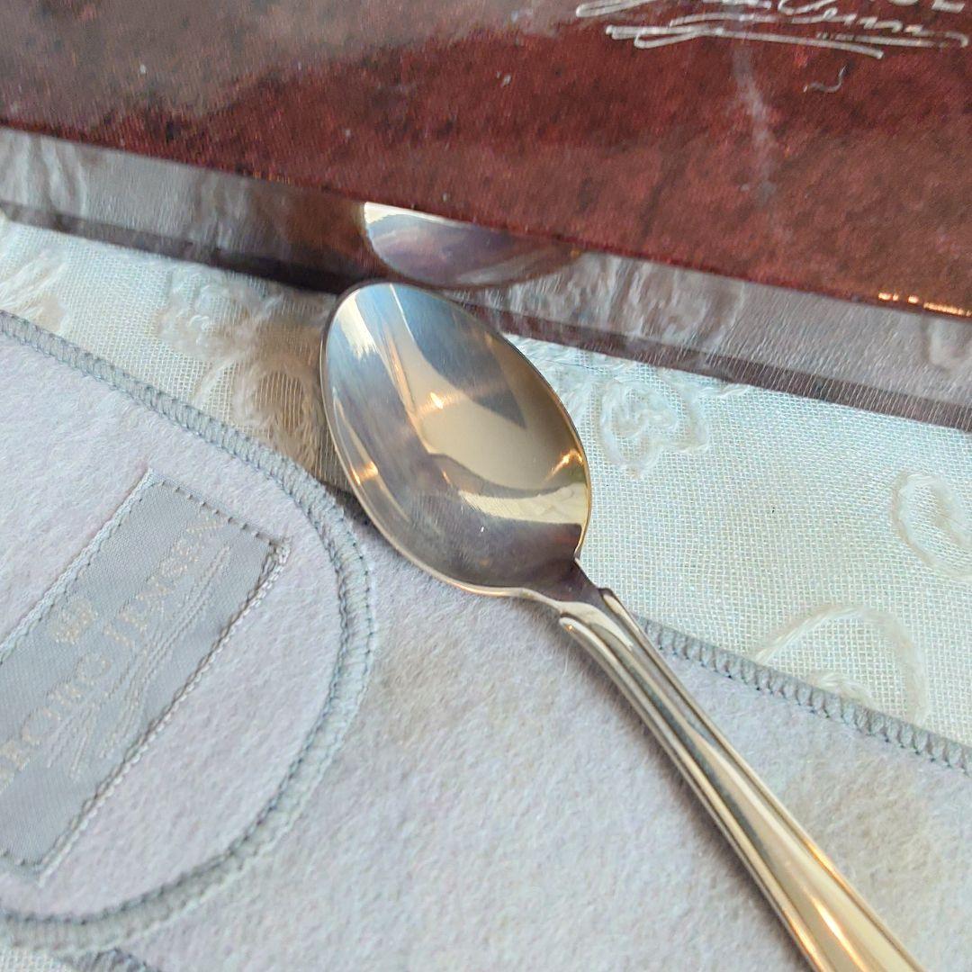 ジョージ・ジェンセン　リリー・オブ・ザ・バレー　純銀製　スプーン