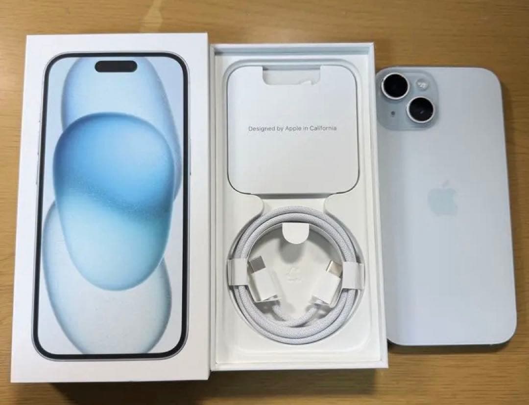 Apple iPhone 15 128GB ブルー SIMフリー 本体