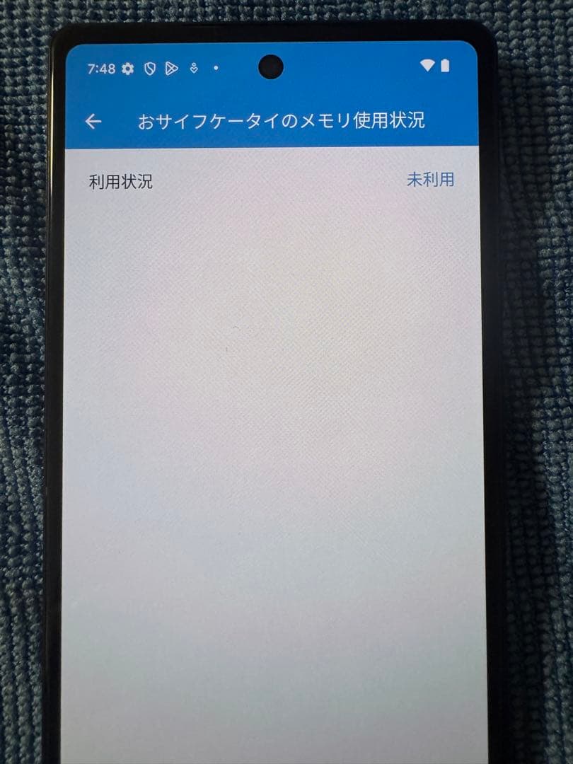 Google Pixel6a SIMトレイ無しのためジャンク品