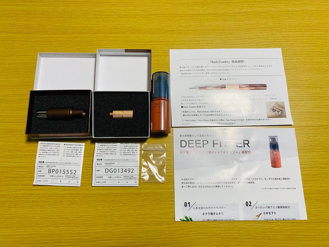 【未使用】 COREFIT バスコンボ ヘッドドライバー　DEEPFITTER付