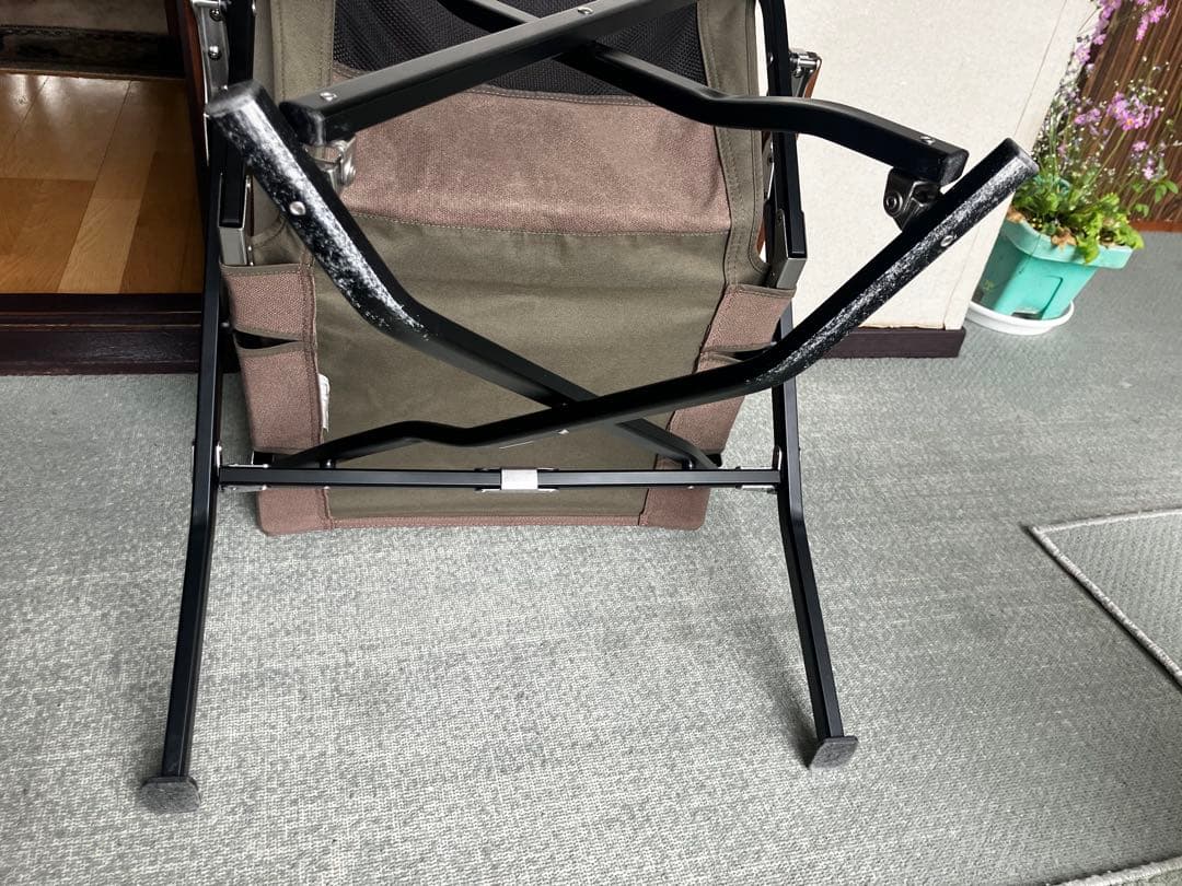 美白命　2脚セット スノーピーク　ローチェア　ショート　グレー