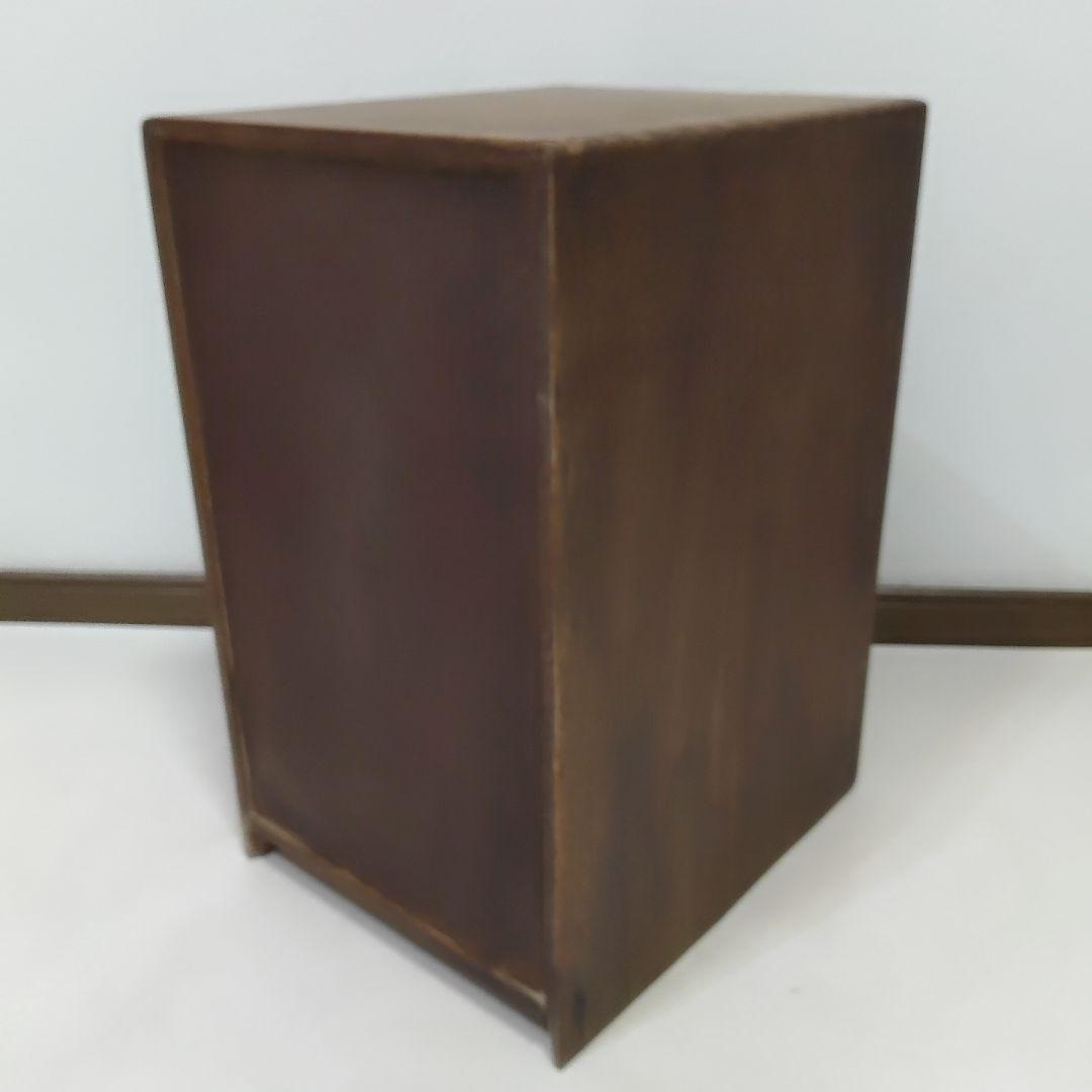 昭和レトロ 小引き出し 5段 5杯 小抽斗 木製 木箱 古家具 収納