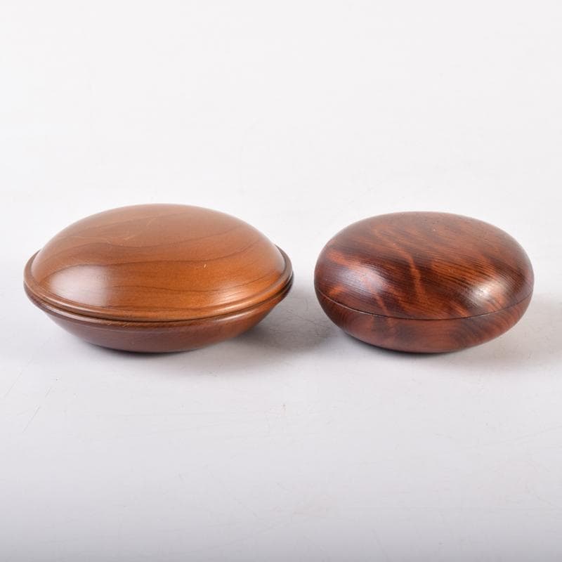 茶道具　桑茶入　棗　香合　4点まとめて　時代箱付　V　7041