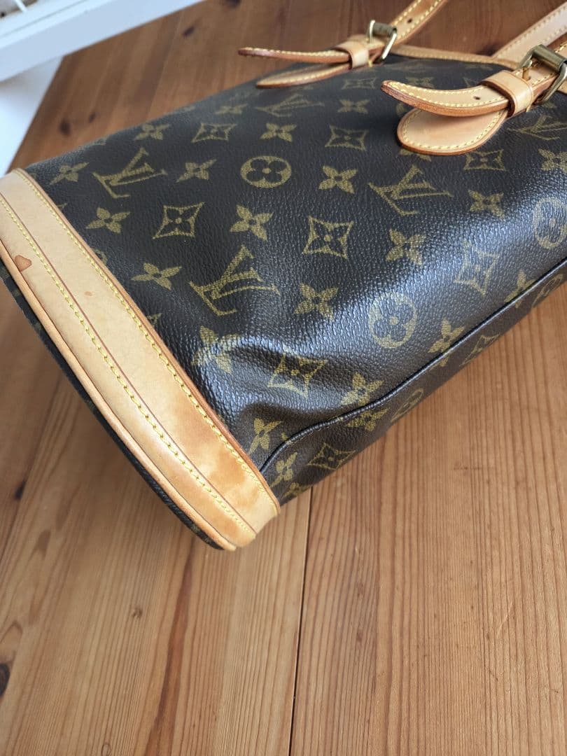 ルイ・ヴィトン M42238 プチ・バケット+ポーチ モノグラム