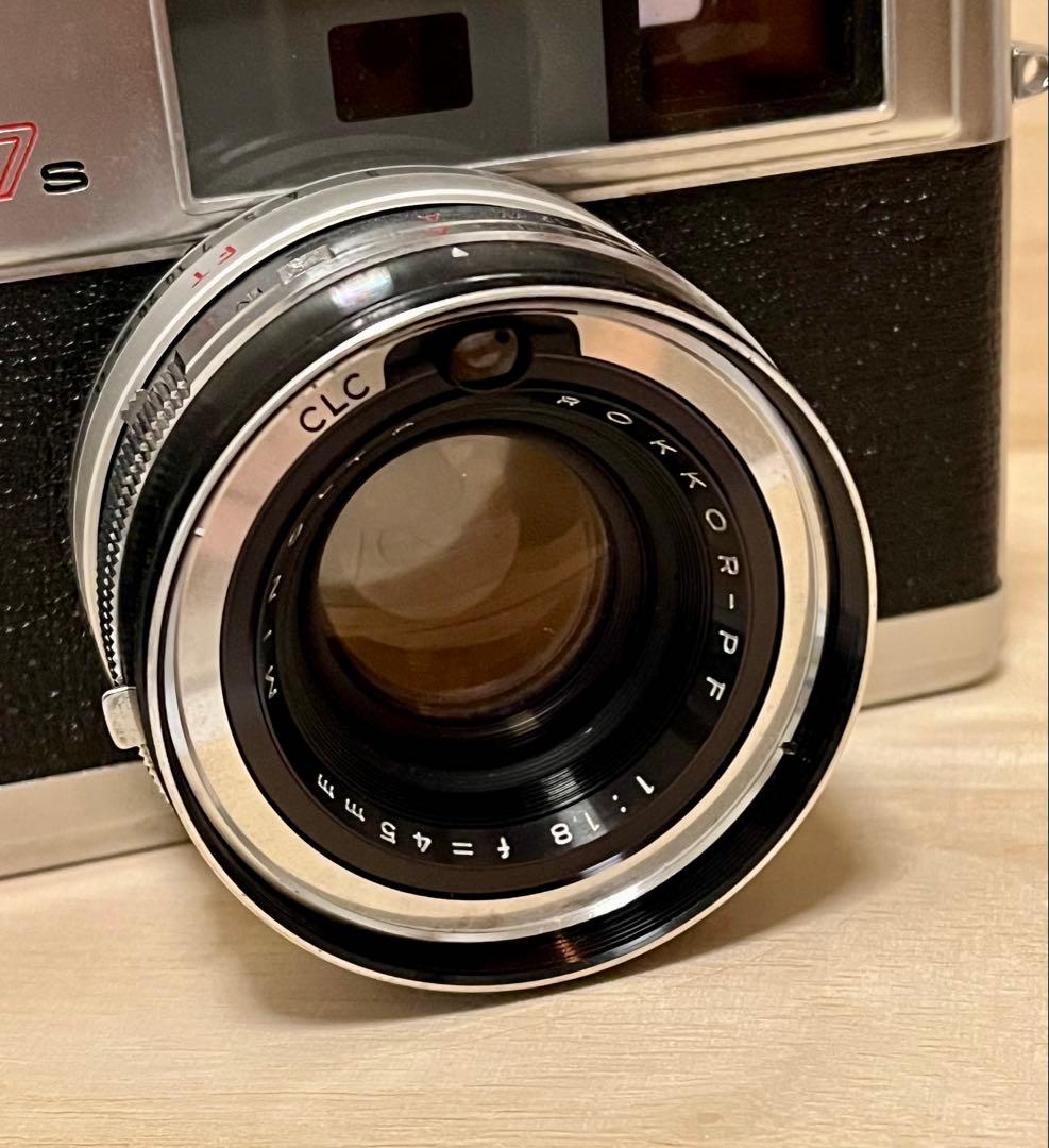 Minolta 7s 45mmf1.8 レンジファインダーカメラ清掃済み実用品