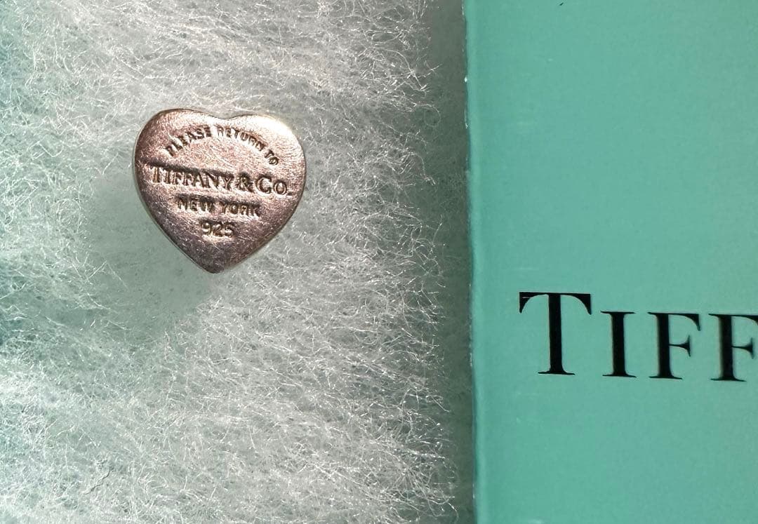 Tiffany & Co. ハート型スタッドピアス925 【片耳のみ】