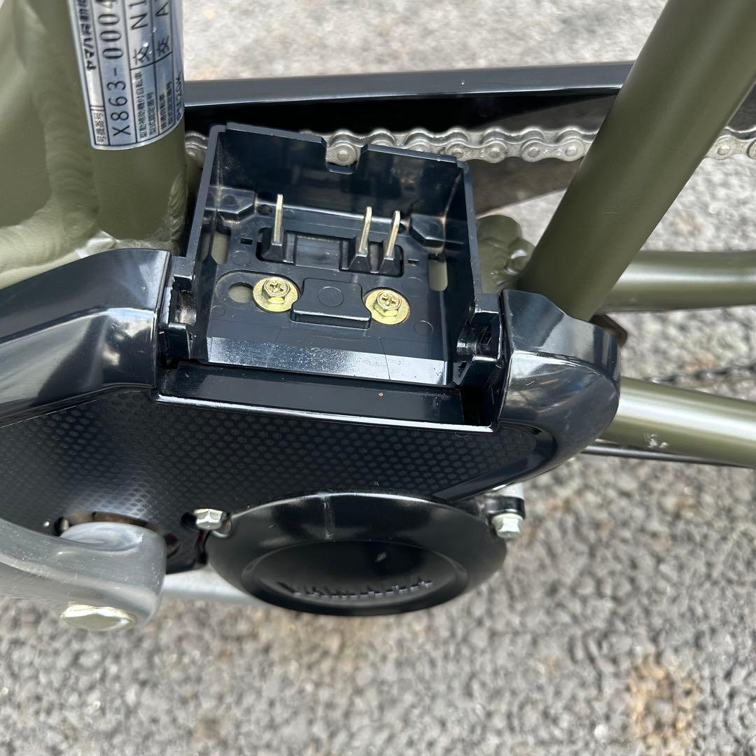 ヤマハ PAS Kiss 電動アシスト20インチ内装3段変速バッテリー充電器付