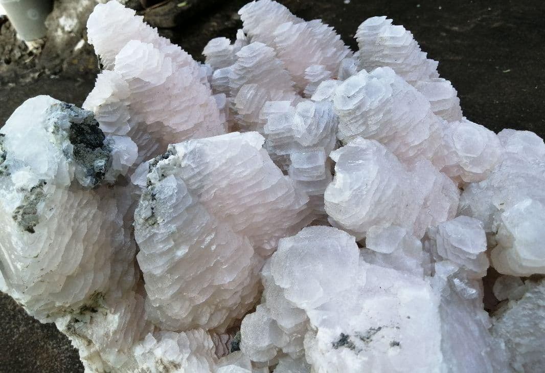 【超希少!!!】千階 ピンクカルサイト 原石【13kg】ーt310