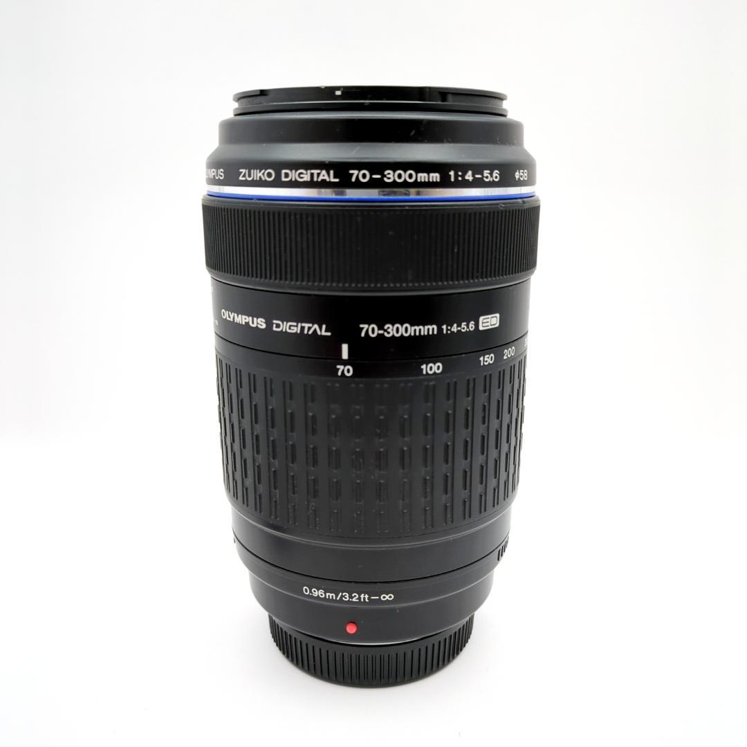 美品 OLYMPUS ED 70-300mm f4-5.6 ズームレンズ