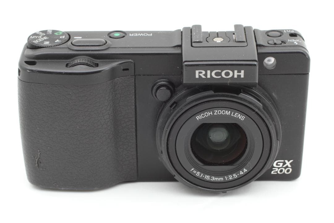 RICOH GX200 デジタルカメラ VF-1 自動開閉式レンズキャップ