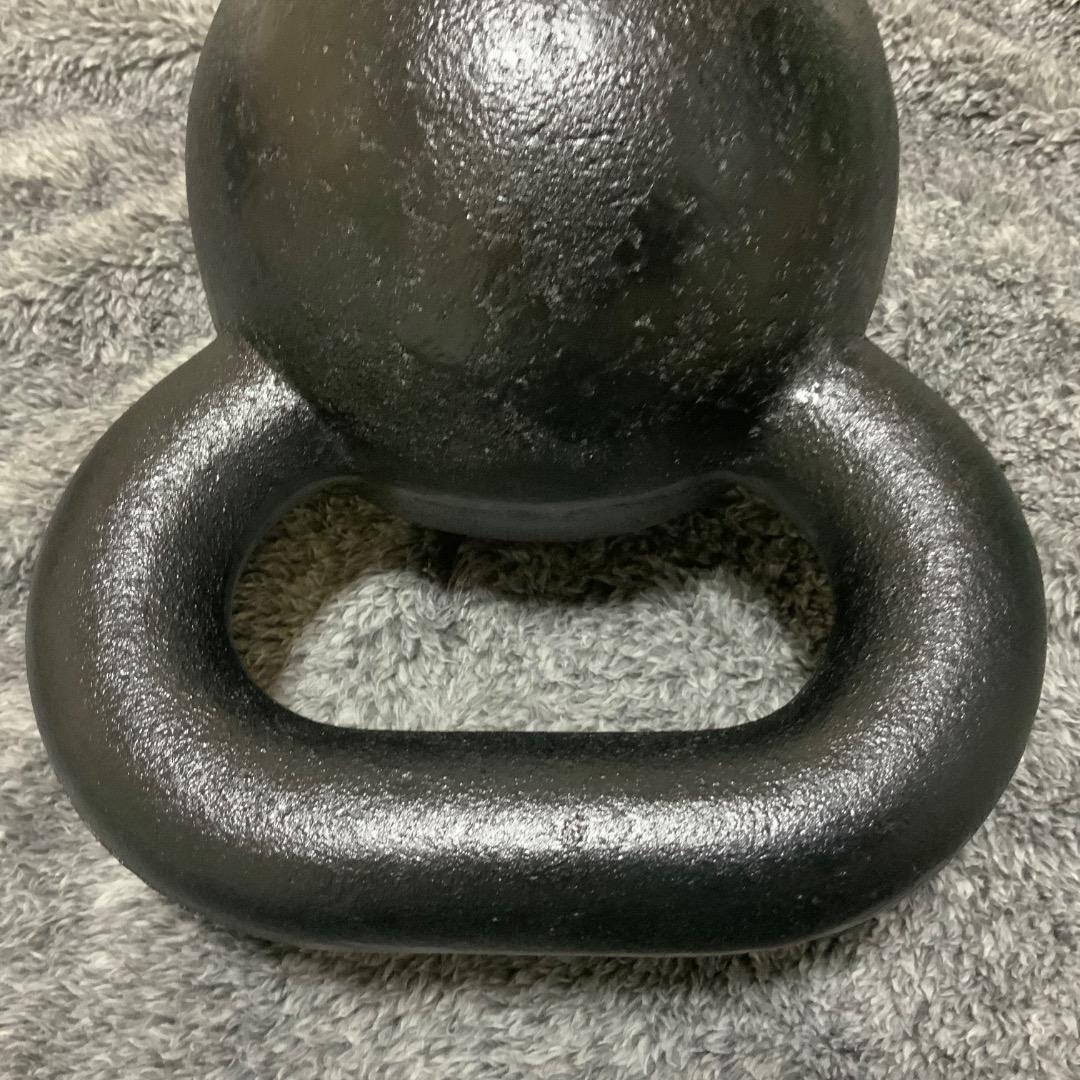◉ケトルベル 20kg 【送料込】（鋳鉄、一体成形、日本製/伊藤鉉鋳工所製）