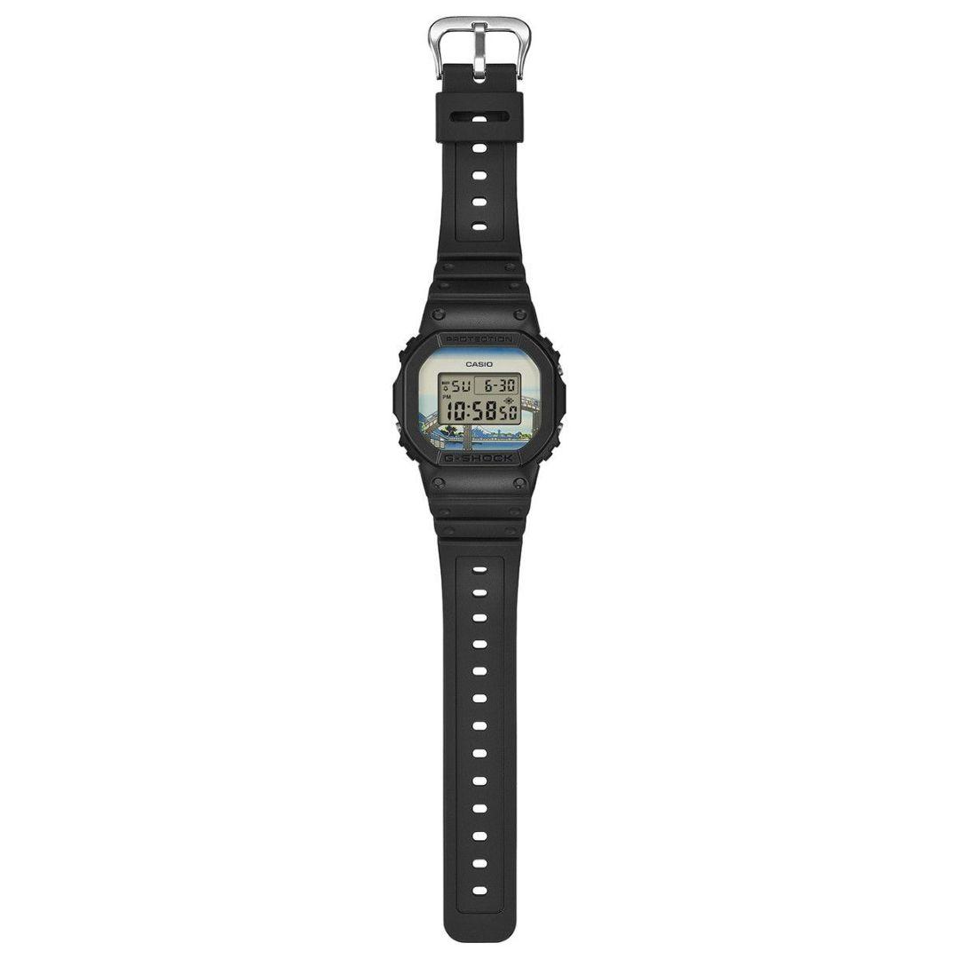 新品　DW-5600KHFM25-1JR　G-SHOCK　葛飾北斎　深川万年橋下