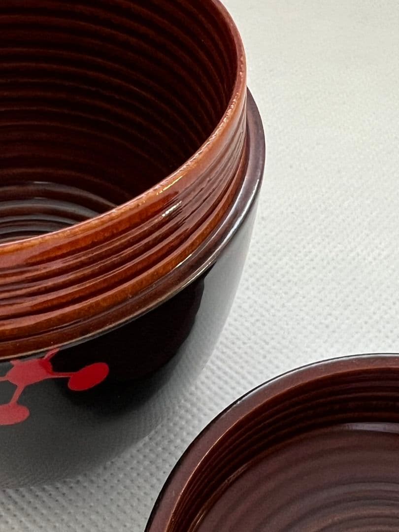 三千家好 利休梅 大棗 川上浩平 茶道具