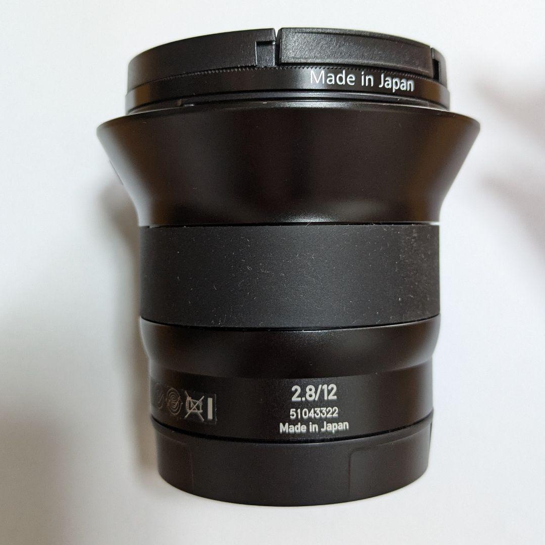 【ほぼ新品】ZEISS Touit 2.8/12 Eマウント UVフィルター付