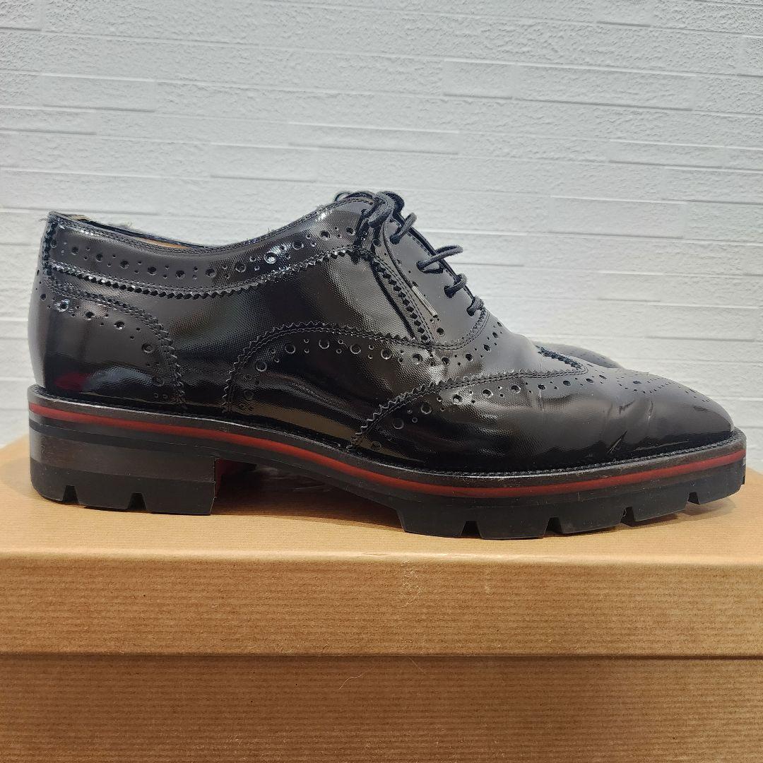 Christian Louboutin☆エナメルシューズ☆オックスフォード☆38