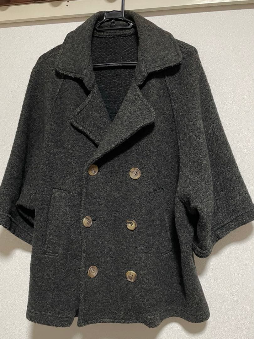 ☆Ｙ's☆ ダークグレー ダブルコート