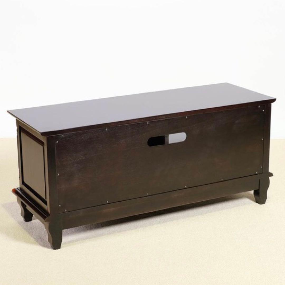 E 新品 アンティーク調 テレビボード テレビ台 ブラウン S ラック TV