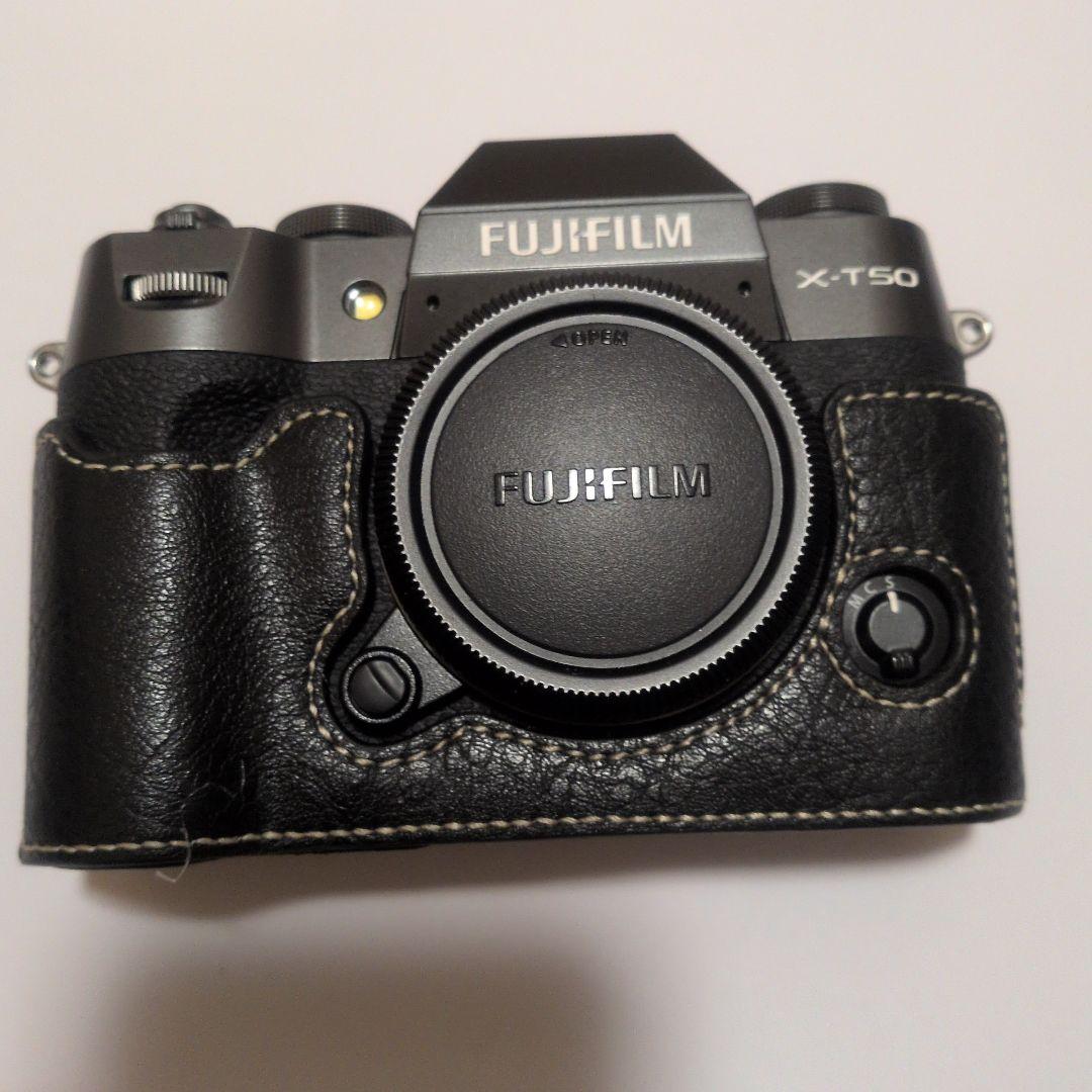 Fujifilm X-T50 ミラーレス一眼 チャコールシルバー