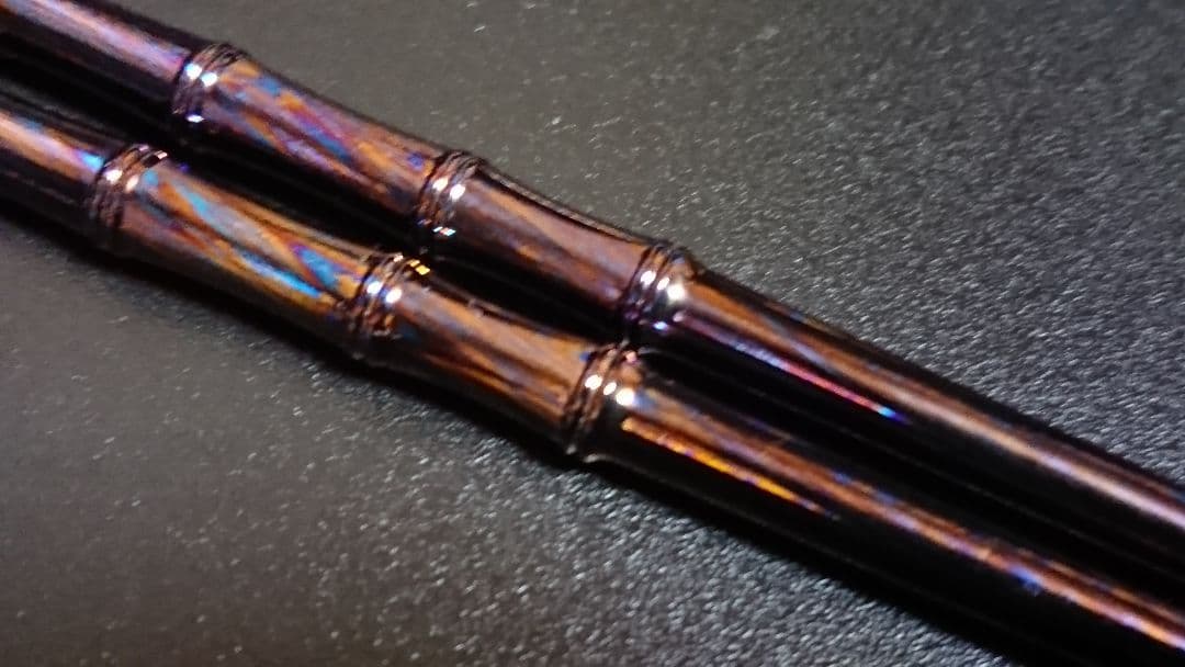 ティマスカス製竹形状箸 (チタン合金) timascus ダマスカス