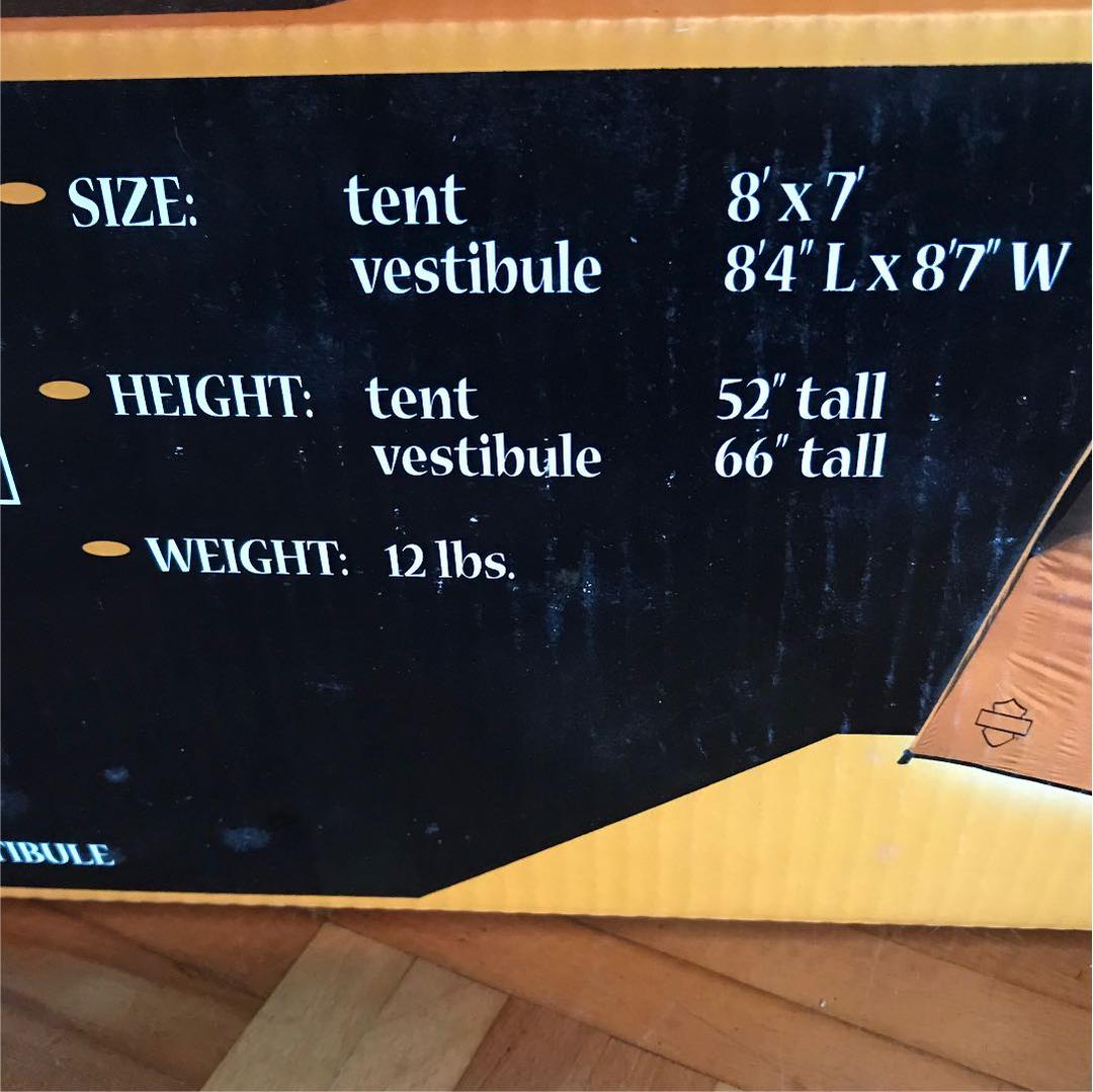 最終値下げ❗️ハーレーダビッドソン テント　バイカー ライダー