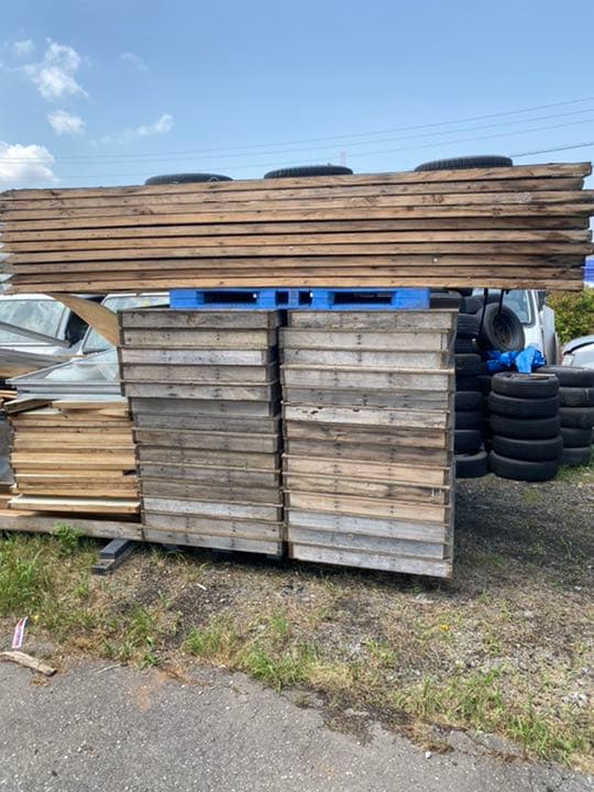 30畳 フローリングハウス！ バラしてパレットに乗せ済み