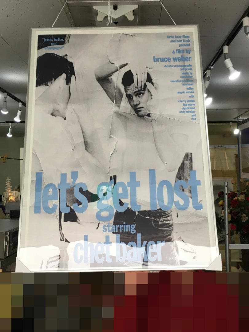 Let'sGetLost 大判 フレーム付 送料込み（沖縄県及び離島を除く）
