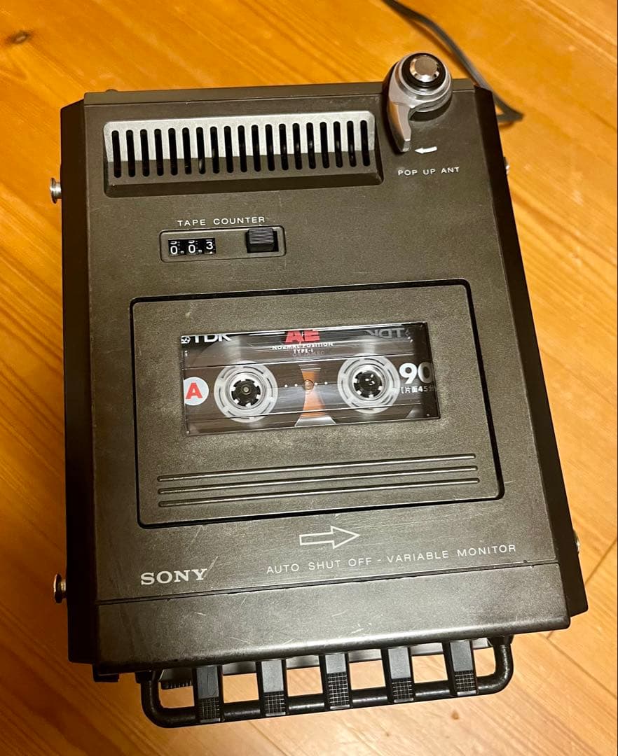 動作確認済　美品！ソニー　ジャッカル　300 ラジオ、テレビ、カセットプレイヤー