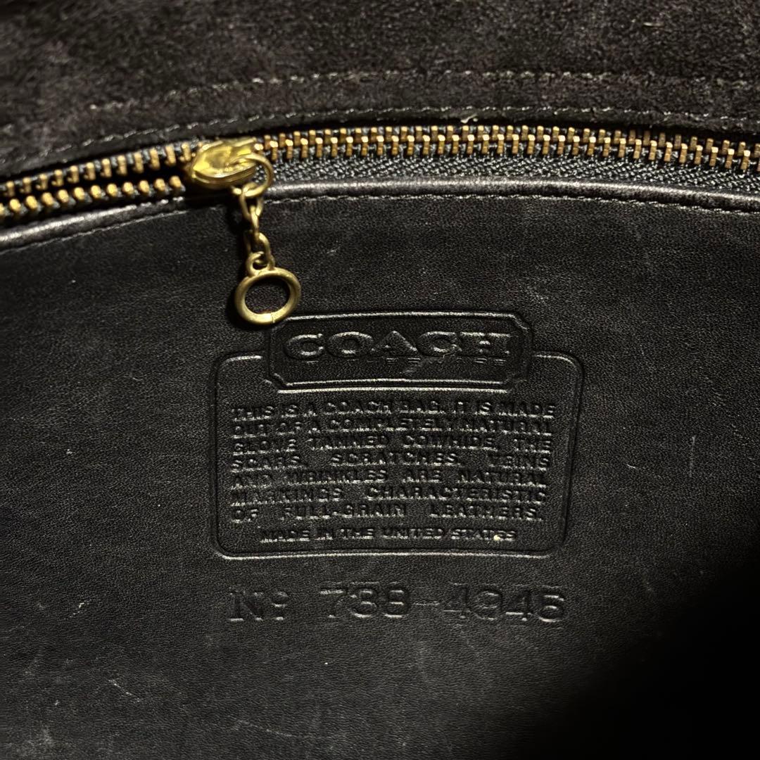 ✨極美品✨オールドコーチ ショルダーバッグ ターンロック ゴールド金具 フラップ